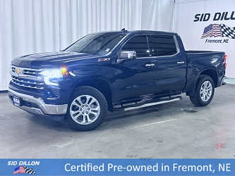 Certified Pre-Owned 2022 Chevrolet Silverado 1500 LTZ Crew Cab in Wahoo  #1T0467H | Sid Dillon Chevrolet of Wahoo